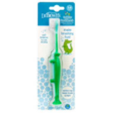 小童軟毛吸盤牙刷 - 小鱷魚